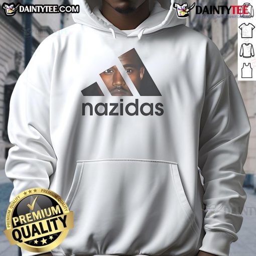 Good Nazidas Kanye West Logo Hoodie featuring a bold design and vibrant colors, perfect for streetwear enthusiasts.