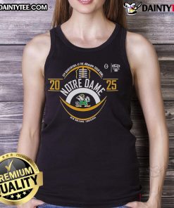 Good Notre Dame 2025 New Orleans Louisiana tank top featuring vibrant design and comfortable fit for summer style.