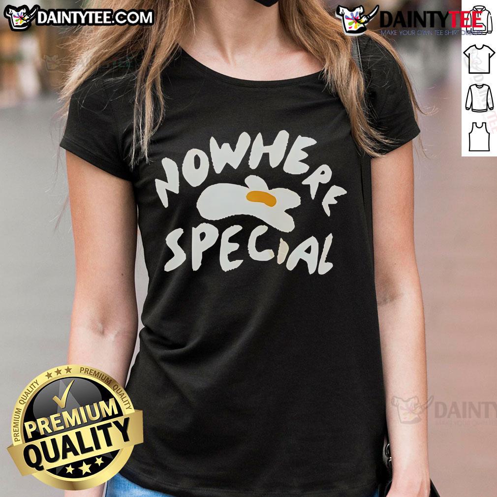 Good Nowhere Special Fried Eggs Ladies Tee Good Nowhere Special Fried Eggs Ladies Tee featuring a vibrant design of fried eggs on a stylish women's t-shirt.