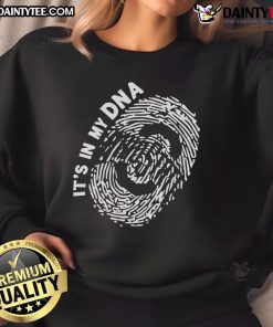 Good Ohio State Buckeyes in My DNA sweatshirt featuring bold logo, perfect for fans and casual wear.