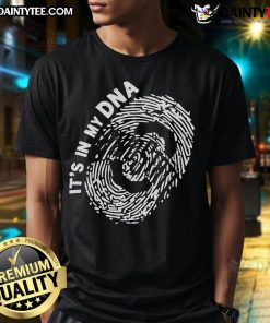 Ohio State Buckeyes in my DNA t-shirt featuring team colors and logo, perfect for proud fans and alumni.
