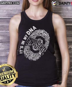 Ohio State Buckeyes tank top design featuring 'Good in My DNA' slogan, perfect for fans and comfortable casual wear.