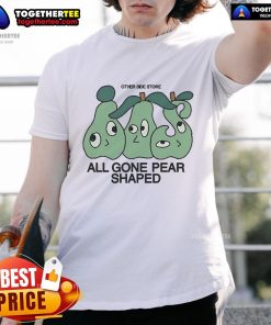 Good Other Side Store pear-shaped t-shirt featuring a unique design, perfect for casual and stylish outfits.