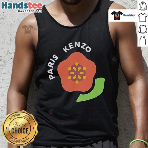Stylish Good Paris Kenzo Pop Tank Top displayed on a mannequin, showcasing vibrant colors and trendy design.