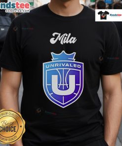 Good Phee Napheesa Collier Mila Unrivaled Basketball T-Shirt featuring vibrant design and comfortable fit for basketball fans.
