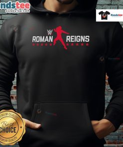 Good Roman Reigns Stars Logo Hoodie featuring a stylish design for wrestling fans and apparel enthusiasts.