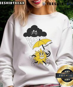 Good Rubber Hope Sunbrella Sweatshirt in vibrant colors, showcasing a stylish and comfortable design for casual wear.