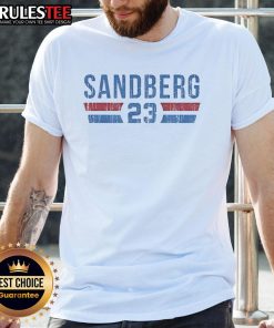 Good Ryne Sandberg Forever 23 T-Shirt featuring iconic design for baseball fans and collectors celebrating Ryne Sandberg.