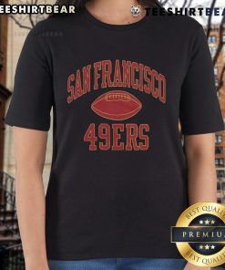 Stylish Good San Francisco 49ers Gridiron Ladies Tee featuring team colors and logo, perfect for female fans.