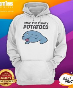 Good Save The Floaty Potatoes Hoodie featuring a playful design, perfect for casual wear and potato lovers.