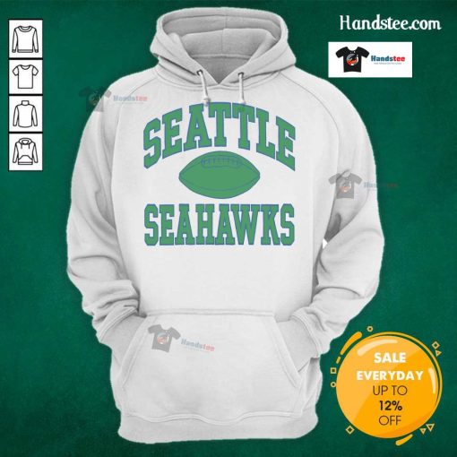 Stylish Good Seattle Seahawks Gridiron Hoodie displayed on a mannequin, perfect for fans showing team spirit.