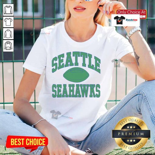 Good Seattle Seahawks Gridiron Ladies Tee featuring team colors and logo, perfect for female fans on game day.