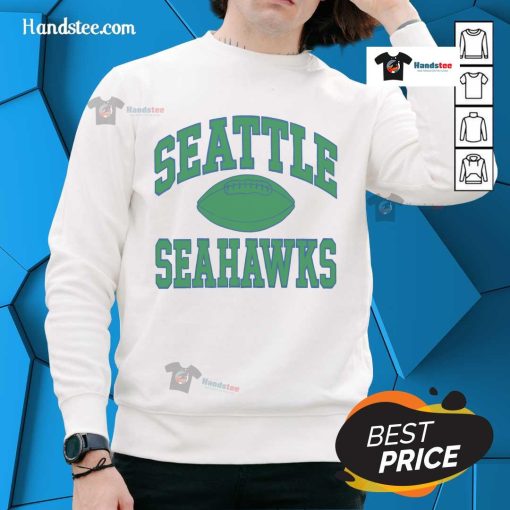 Good Seattle Seahawks Gridiron Sweatshirt featuring team colors and logo, perfect for game day and casual wear.