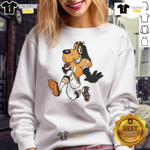 Good Smokey Vol Tennessee Football sweatshirt featuring team colors and logo, perfect for game day and fan apparel.