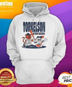 Good Spencer Torkelson Detroit Tigers baseball mid-summer cartoon hoodie featuring vibrant graphics and team colors.