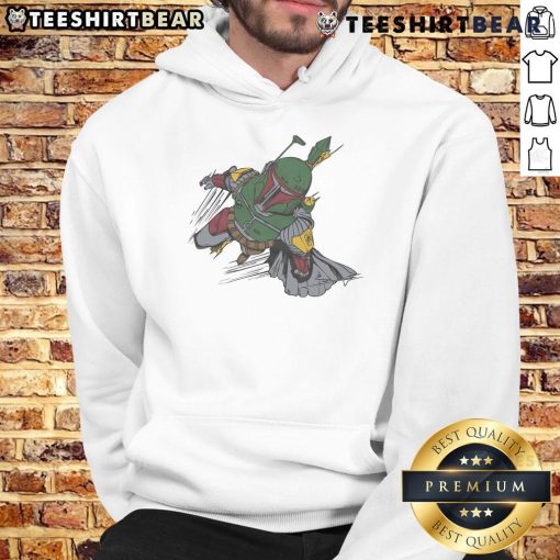 Good Star Wars Boba Fett character hoodie featuring iconic design and vibrant colors for fans of the series.
