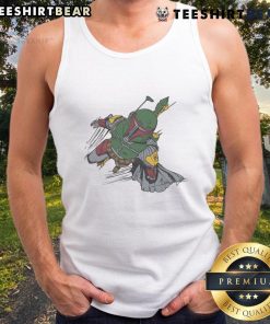 Stylish Good Star Wars Boba Fett character tank top featuring vibrant graphics, perfect for fans and summer wear.