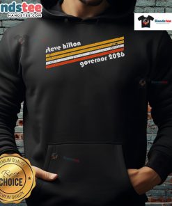 Good Steve Hilton Governor 2026 Hoodie featuring a bold design, perfect for supporters of Hilton's campaign.