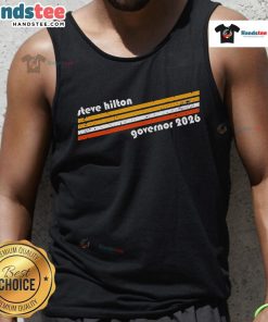 Good Steve Hilton Governor 2026 tank top featuring a bold design for supporters of his campaign.