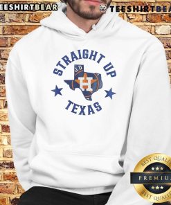 Good Straight Up Texas Houston Astros hoodie featuring vibrant team colors and logo, perfect for fans.