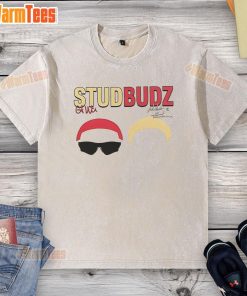 Natisha Hiedeman and Courtney Williams wearing Good Studbudz signature washed t-shirts, showcasing trendy sportswear.