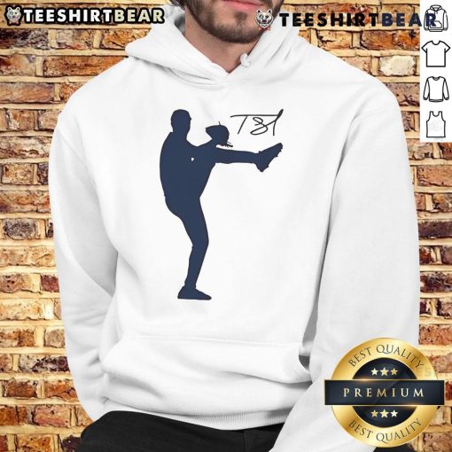 Good Tarik Skubal silhouette player baseball signature hoodie showcasing a stylish design for baseball fans.