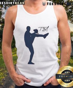 Good Tarik Skubal silhouette player baseball signature tank top, showcasing a stylish design for baseball fans.