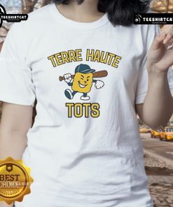 Good Terre Haute Tots ladies tee featuring a stylish design, perfect for casual outings and showing local pride.