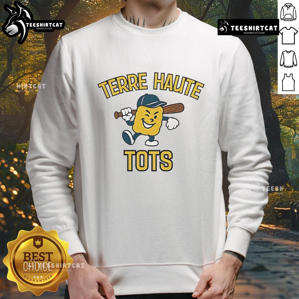 Good Terre Haute Tots Sweatshirt Good Terre Haute Tots sweatshirt in vibrant colors, perfect for kids, showcasing a trendy and comfortable design.