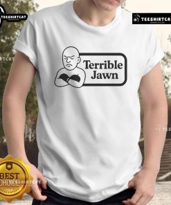Good Terrible Jawn T-Shirt featuring a bold graphic design, perfect for casual wear and expressing unique style.