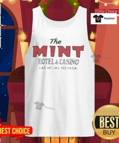 Good The Mint Hotel Casino Las Vegas tank top featuring vibrant design and logo, perfect for casual wear in Las Vegas.