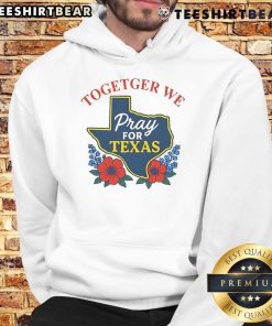 Good Together For Texas Flower Hoodie featuring a colorful floral design, perfect for Texas pride and casual wear.