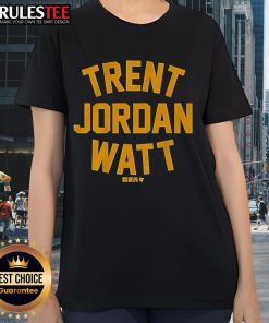 Good Trent Jordan Watt Ladies Tee featuring a stylish design for fans of the NFL star, perfect for game day and casual wear.