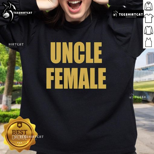 Good Uncle female sweatshirt in cozy fabric, featuring a stylish design perfect for casual wear and gifting.