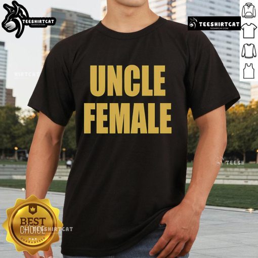Good Uncle Female T-Shirt featuring a stylish design, perfect for gifts and casual wear for proud aunts.