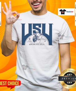 Good Utah State Logan UT USA T-Shirt featuring the university logo and vibrant colors, perfect for fans and alumni.