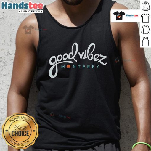 Good Vibez Monterey tank top in vibrant colors, perfect for summer casual wear and beach outings.
