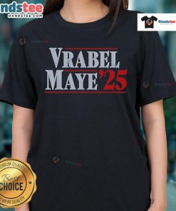 Good Vrabel Maye 25 Ladies Tee featuring a stylish design, perfect for casual wear and showcasing team spirit.