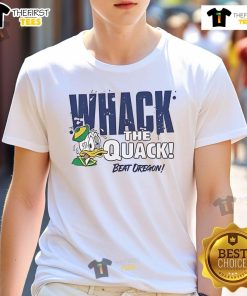 Good Whack The Quack Beat Oregon T-Shirt featuring a vibrant design and playful graphics for Duck fans.
