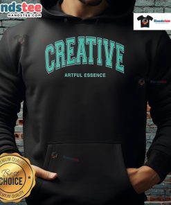 Happy Creative Artful Essence Hoodie featuring vibrant colors and a stylish design for art lovers and trendsetters.