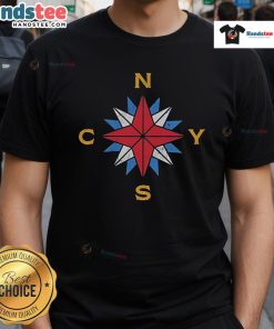 Happy Crosby Stills Nash & Young Compass T-Shirt featuring vibrant design and iconic band logo, perfect for music fans.