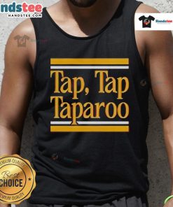 Happy Gilmore Tap Tap Taparoo Tank Top featuring vibrant design for golf fans, perfect for summer casual wear.