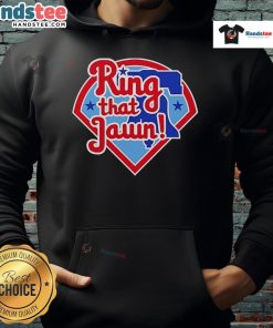 Happy Ring That Jawn Philadelphia Phillies hoodie in vibrant red, perfect for baseball fans and team spirit.