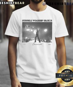Happy Swn Summer Worship Nights Cincinnati 2025 T-Shirt featuring vibrant design and event details for summer worship.