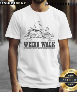 Alt Text: Happy Tsptr X Weird Walk 'Happiness Is Old Stones' T-Shirt featuring vibrant graphics and a comfortable fit.