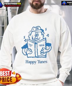 Happy Tunes Sweatshirt in vibrant colors, perfect for casual wear and showcasing a cheerful, stylish vibe.
