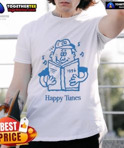Happy Tunes T-Shirt featuring a vibrant design with music notes, perfect for music lovers and casual wear.