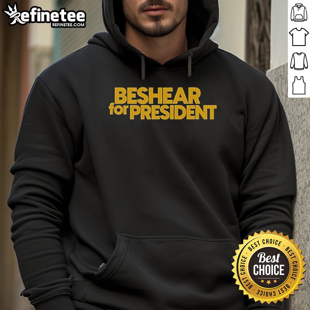 Hot Beshear For President Hoodie Hot Beshear for President Hoodie featuring bold graphics, perfect for supporters of Beshear's campaign.