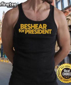 Hot Beshear for President Tank Top featuring bold graphics and vibrant colors, perfect for showing support in style.