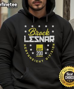 Alt Text: Hot Brock Lesnar UFC 200 Division Hoodie featuring bold graphics and a sporty design, perfect for MMA fans.